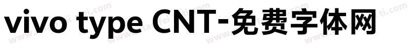 vivo type CNT字体转换